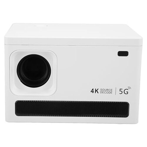 TRISAR Multimediaprojector, Miniprojector met Quad-core A55-processor voor Gebruik Binnenshuis (EU-stekker)