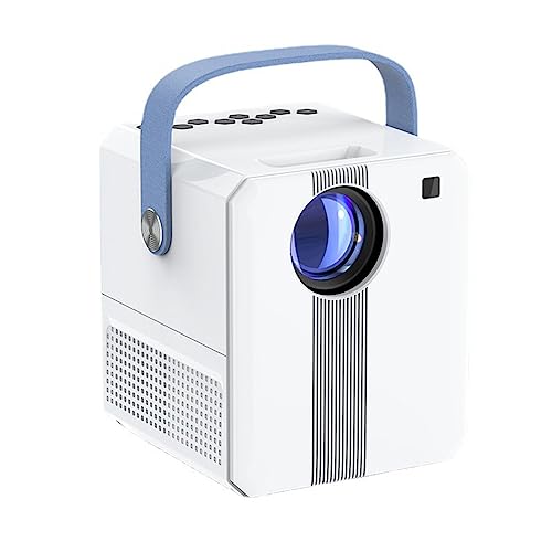 Naemriee Mini Home Cinema Projector HD Projector Autofocus Telefoon Projector Draagbare Projector Outdoor Draagbare Projector EU-stekker