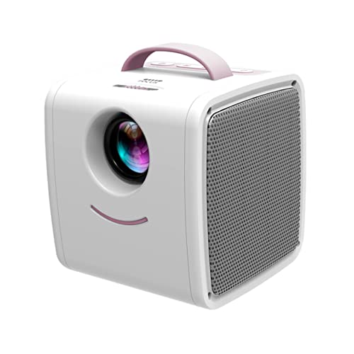 UKCOCO Mini-projector Lichtprojector Voor Projector Mini 1080P-Projector Bioscoopprojector Mini-Theaterprojector 1080P Roze Led-Projector Projector Mini