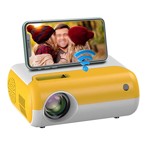 WolFum YADECL Projector P80 Ondersteuning 1080 p 3800 Mini Projector Home Cinema Film LED Projetor