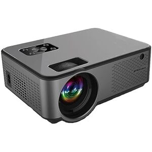 Spoused Beamer Full-HD 12.000 Lumen Streamen Vanaf Je Telefoon Met WiFi Mini Beamer Zwart