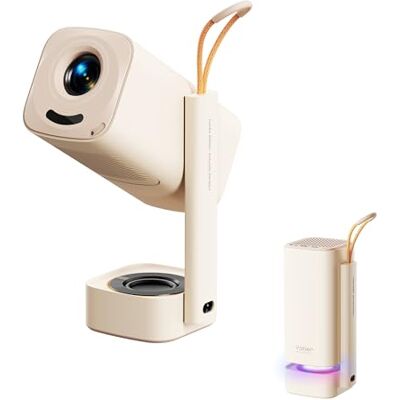 Yaber PROJECTOR Yaber T1 Pro Mini-beamer, Dolby Audio en Turbo Sonic Bass, Smart beamer, Full HD 1080p, met HDR 10, wifi 6 en Bluetooth 5.4, ondersteunt 180° rotatie, autofocus en keystone, draagbare projector voor Yaber PROJECTOR Yaber T1 Pro Mini-beamer, Dolby Audio en Turbo Sonic Bass, Smart beamer, Full HD 1080p, met HDR 10, wifi 6 en Bluetooth 5.4, ondersteunt 180° rotatie, autofocus en keystone, draagbare projector voor