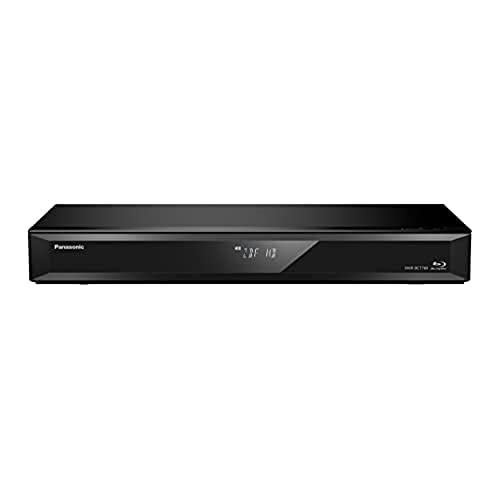 Panasonic DMR-BCT760AG Blu-Ray-speler en recorder met Twin HD DVB-C-tuner, 500 GB harde schijf, 4K upscaling, Ultra HD, simultane opname, Smart Ready, zwart