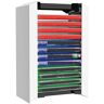 DaMohony Games Storage Tower voor PS5, PS 5-gameschijven, opslagtorenhouder, voor 12 PS5-games of Blu-ray-schijven