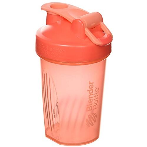 BlenderBottle Classic Loop Shaker   eiwitshaker   dieetshaker   eiwitshaker met blenderbal 940 ml koraalrood