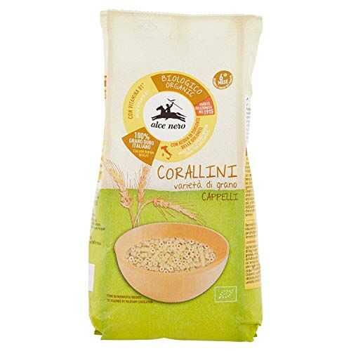 Ahead Corallini biologische pastine van harde tarwe, met vitamine B1, 500 g