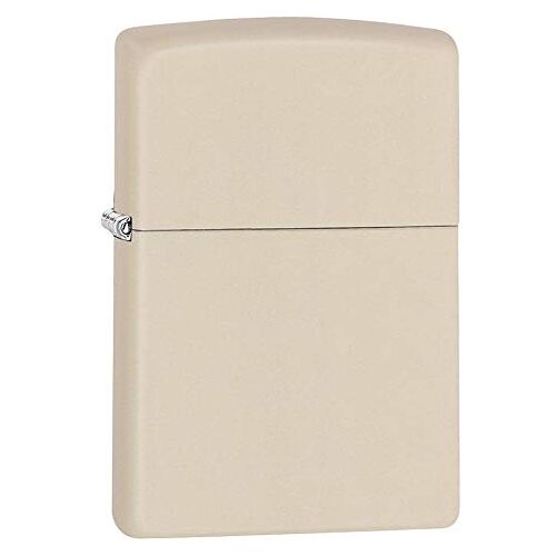 Zippo Aansteker 60001321 PL Cream Matte benzineaansteker, messing, 1 x 3,5 x 5,5 cm