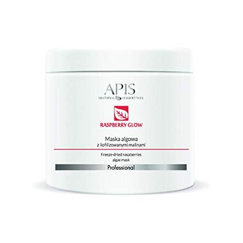 bipin APIS Raspberry Glow Algenmasker met gevriesdroogde framboos en ceramiden, gladde en stralende huid, 250 g