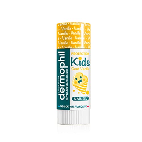 Dermophil India Kids Lippenbescherming, 4 g, vanille