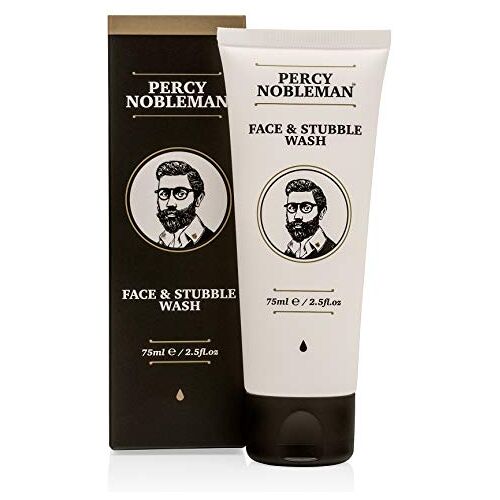 Percy Nobleman Face & Stubble Wash, per stuk verpakt (1 x 75 ml)