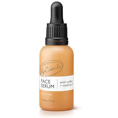 UPCIRCLE Organic Face Oil With Coffee 1oz Vitamin C, Rosehip Oil Fades Dark Spots + Sea Buckthorn Keeps Skin Supple Natural Hydrating Facial Oil Vegan + Cruelty-Free UPCIRCLE Organic Face Oil With Coffee 1oz Vitamin C, Rosehip Oil Fades Dark Spots + Sea Buckthorn Keeps Skin Supple Natural Hydrating Facial Oil Vegan + Cruelty-Free