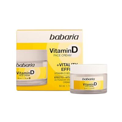 BABARIA Vitamine D Gezichtscrème - Anti-Aging - Alle Huidtypen BABARIA Vitamine D Gezichtscrème - Anti-Aging - Alle Huidtypen