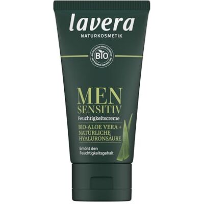 lavera Men Sensitive Moisturizer voor de gevoelige huid zacht en verfrissend helpt bij jeuk veganistisch natuurlijke cosmetica 50 ml lavera Men Sensitive Moisturizer voor de gevoelige huid zacht en verfrissend helpt bij jeuk veganistisch natuurlijke cosmetica 50 ml