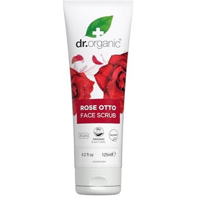 Dr.Organic Dr Organic Roos Otto Gezichtsscrub, Exfoliërend, Voor Rijpe Huid, Voor Mannen, Voor Vrouwen, Natuurlijk, Vegetarisch, Dierproefvrij, Zonder Parabenen & SLS, Gerecycled & Recyclebaar, Biologisch, 125ml Dr.Organic Dr Organic Roos Otto Gezichtsscrub, Exfoliërend, Voor Rijpe Huid, Voor Mannen, Voor Vrouwen, Natuurlijk, Vegetarisch, Dierproefvrij, Zonder Parabenen & SLS, Gerecycled & Recyclebaar, Biologisch, 125ml