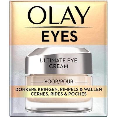 Olay Ultimate Oogcrème - Verhelderend, Anti-Rimpel, Gevoelige Huid Olay Ultimate Oogcrème - Verhelderend, Anti-Rimpel, Gevoelige Huid