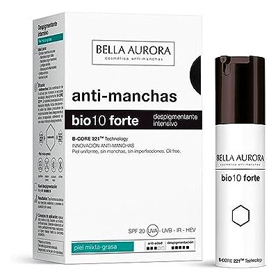 Bella Aurora Bio10 Forte Anti-Pigmentcrème voor gevoelige huid Bella Aurora Bio10 Forte Anti-Pigmentcrème voor gevoelige huid