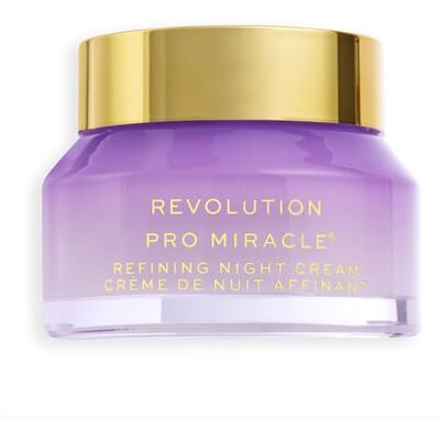 Revolution Beauty London Revolution Pro Miracle Retinoid Refining Night Cream, Voedende Nachtcrème voor een Vernieuwde & Stralende Huid, 50 ml Revolution Beauty London Revolution Pro Miracle Retinoid Refining Night Cream, Voedende Nachtcrème voor een Vernieuwde & Stralende Huid, 50 ml