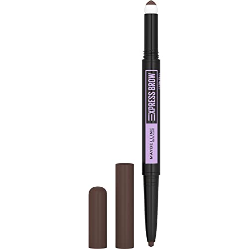 Maybelline New York Express Brow Duo 04 Dark Brown Bruin Wenkbrauwpotlood en Poeder