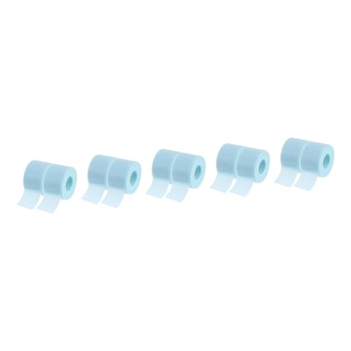 Housoutil 10 Rollen Band Van Siliconengel Wimpertapes Van Silicagel Wimper Extension Tape Stoffen Wimpertape Zelfklevende Stoffen Wimperband Niet-geweven Stof Plakband Rol Gevoelig