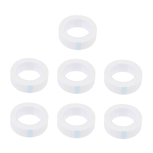 Outanaya 8 Rollen Wimper Tape Oog Huid Dekking Wimpertape Voor Wimperextensions Isolatietape Voor De Huid Van De Ogen Wimper Stoffen Tape Onder Normaal Stoffen Riem Niet-geweven Stof Wit