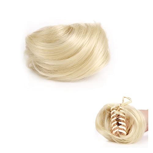 Cenz-888 Haarknotje 1 STKS Haarstukjes Opgestoken Ballet Broodje for Vrouwen Grils Claw Clip in Haar Broodje Rommelig Nep Haar Broodjes Extensions Clip in Donut Chignon Synthetisch Broodje Haarbroodjes voor da