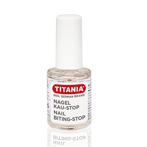 Titania Nagel-kauwstop (10 ml) • Nagellak tegen nagelbijten • Anti-nagelbijten • Bescherming tegen bijten van de vingernagels • Anti-vingernagel kauwen