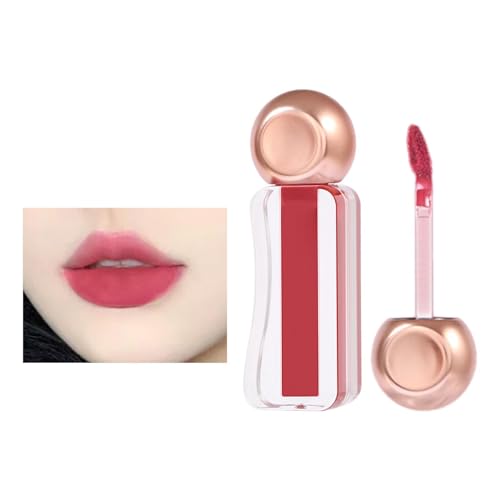 PRIMUZ Matte lippencrème Vloeibare lippenstift,Langdurige non-stick cup hoge pigment waterdichte matte lipcrème voor dames lipmake-up