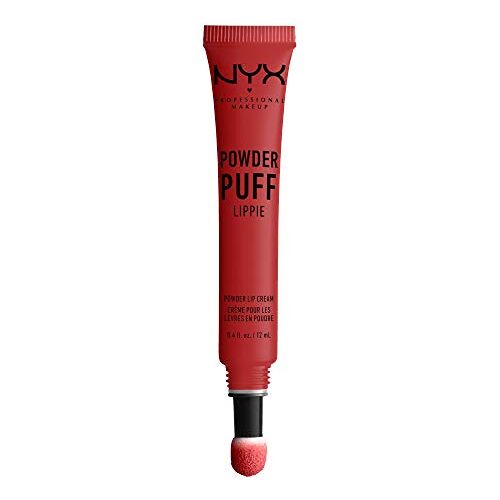 NYX PROFESSIONAL MAKEUP Puppy Love 02 Lipcrème, poeder-puff lipcrème, lichte crème voor de lippen, poederzachte look, 12 ml