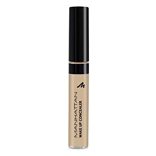 Manhattan Wake up Concealer, vloeibare concealer om donkere kringen en roodheid te bedekken, kleur True Ivory 3, 1 x 7 ml