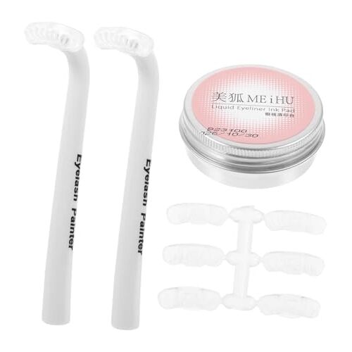 Mikinona Postzegels 1 Set Oogmake-Uphulpmiddel Onderste Wimperstempel Onderste Wimperstempel Veilige Onderste Wimperstempel Sicorss Beveiliging + Starters Knusse Ogen Make-Up Gereedschap