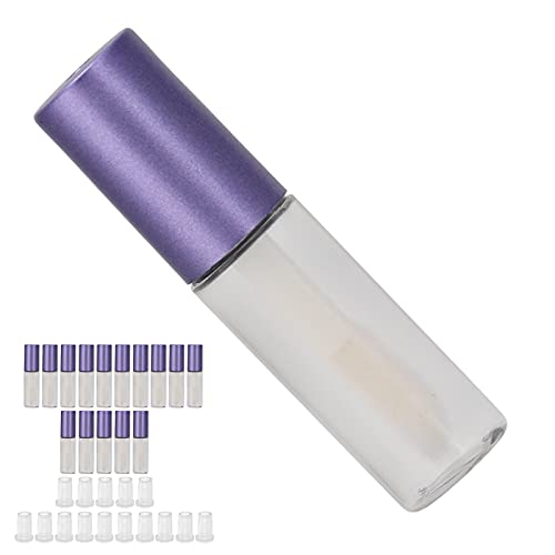 Onewer Lege lipglossbuizen, lege lipglossbuizen Leuke lipglossbuizen Wandbuizen Lipgloss lege doorzichtige lippenbalsemfles voor reizen voor zakenreizen