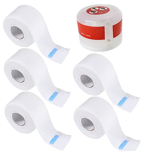 Beavorty 6 Stuks Nekstrips Knippen Nekband Voor Salon Nekstrips Voor Salon Nekstrips Voor Het Knippen Van Haar Nekpapier Voor Kapper Kapsel Nek Strip Baber Nekstrip Wit Rol Papier Elastisch