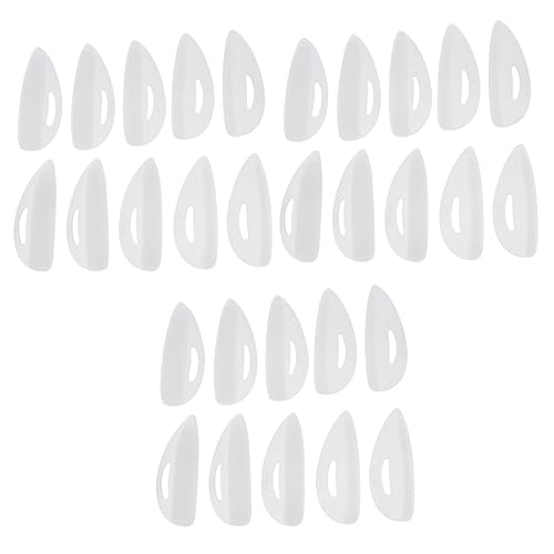 minkissy 30 Paar Wimper Lift Staven Inlegkruisjes Wimper Permanent Pads Lash Lift Staven Wimper Permanent Siliconen Pad Wimperpermanent Curler Perm Pad Make-up Gebruiksvoorwerpen Krullend