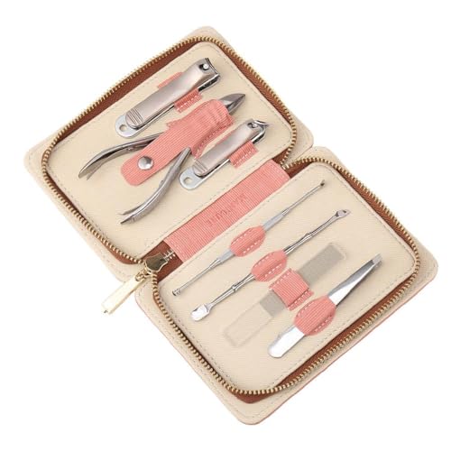 Morain Praktische 7 Stks/set Manicure Set Rvs Teennagel En Vingernagel 7 In 1 Pedicure En Verzorging Met Voor C 7 Stks Manicure Set Teennagel En Vingernagel Schaar Voor Reizen Mannen