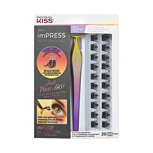 Kiss ImPress FALSIES Press-on Lash KIT #03