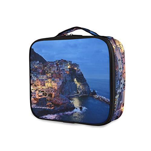 FANTAZIO Make-up Bag Italië Cinque Terre Make-up Organizer Make-up Case