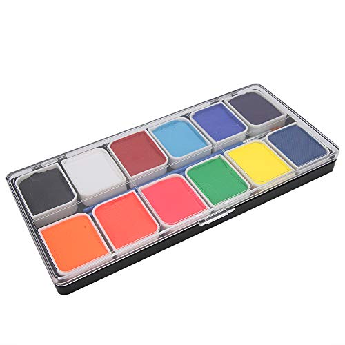 Naroote Gezichtsmake-up, cosplay-make-up, lichaamsverf voor volwassenen, gezichtskleur, make-up, palet, lichaamskleur, gezichtsbeschildering, kits voor kinderen, voor feestjes, stage make-up