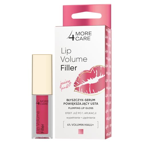 More4Care Lip Volume Filler, lippenvergrotingsserum, juicy pink, 4,8 g