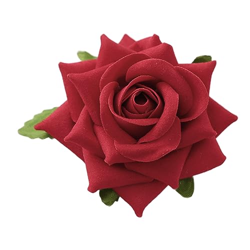 Morain Broche Pins voor Vrouwen, Rose Haar Clip Bloem Haarspeldjes Bloem Haar Clip Voor Vrouwen Bloem Broche Bloem Haarspeld Rose Broche Pin Bruid Broche Pin