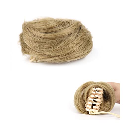 Cenz-888 Haarknotje 1 STKS Haarstukjes Opgestoken Ballet Broodje for Vrouwen Grils Claw Clip in Haar Broodje Rommelig Nep Haar Broodjes Extensions Clip in Donut Chignon Synthetisch Broodje Haarbroodjes voor da