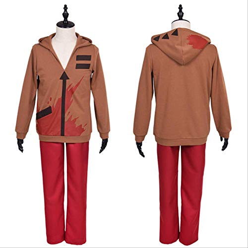 YHWW Anime nieuwe Angels of Death Unisex Isaac Foster cosplay anime kostuum dames gevechtspak pruik Halloween kostuum L 1