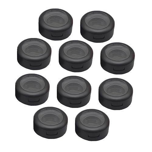 CRILSTYLEO 10 Sets Dozen Oogschaduw Oogschaduw Opbergdoos Lege Oogschaduw Case Oogschaduw Compact Case Draagbare Oogschaduw Container Reizen Oogschaduw Container Lege Make Up Container