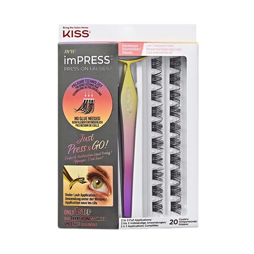 Kiss ImPress FALSIES Press-on Lash KIT #02