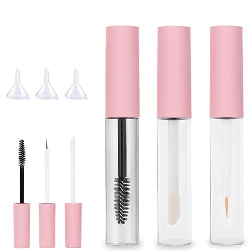 Promen Lege Mascara Tube En Wand, Lege Mascara Tube En Wand Glas, Mascara Tubes Leeg Voor Ricinusolie, Mascara Wands, Lege Mascara Tube Met Wimper Wand, Wimper Crème Container Fles (A)