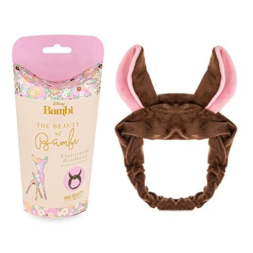 MAD Beauty Beauty of Bambi Make-uphoofdband, houdt het haar netjes uit het gezicht, comfortabele, zachte kostuumhoofdband, gebruik bij het aanbrengen van make-up, het aanbrengen van crèmes of