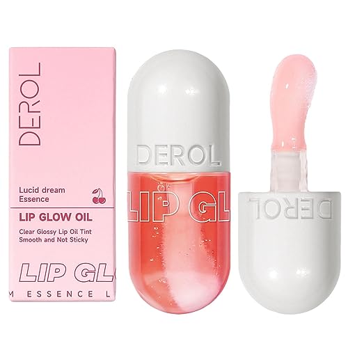 Zankie Hydraterende Lip Glow Oil Hydraterende Lip Oil Glow Hydraterende lipgel, grote borstel Langdurige vollende glans Mollige, niet-plakkerige lippenessentie voor stralende en gehydrateerde