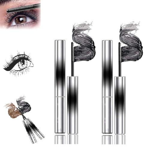 saVgu Vervaci Mascara, Judy Doll Curling Iron Mascara, 3D Curling Eyelash Iron Mascara, Judy Doll Mascara, Iron-Looking Wand Mascara, Brush Mascara Waterproof (Size : Black)