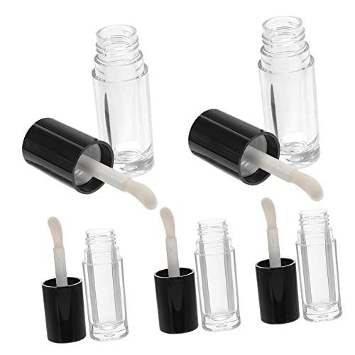 Angoily 5 Stuks Lipgloss Tube Glans Containers Buis Proefpotje Lippenstift Lipgloss Basis Reis Lipgloss Fles Flesjes Lippenstift Containers Voor Lippenbalsem Massa Reizen Plastic