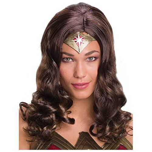 Rubies USA Pruik van Wonder Woman Batman vs Superman voor vrouw