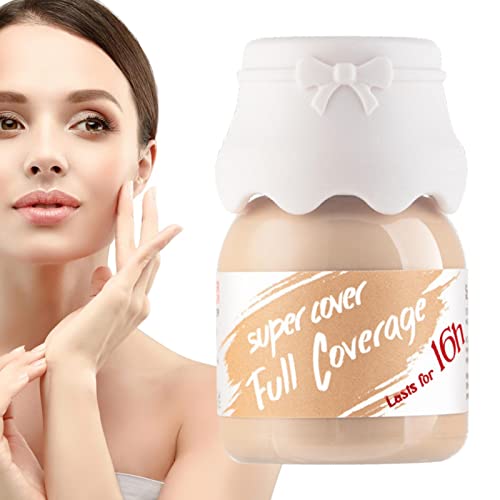 Tumotsit Concealer Make-up Volledige dekking   Vrouwen Concealer Make-up Voor Donkere Kringen Ogen,15 ml Concealer met volledige dekking voor donkere vlekken Spot Coverage Make-up